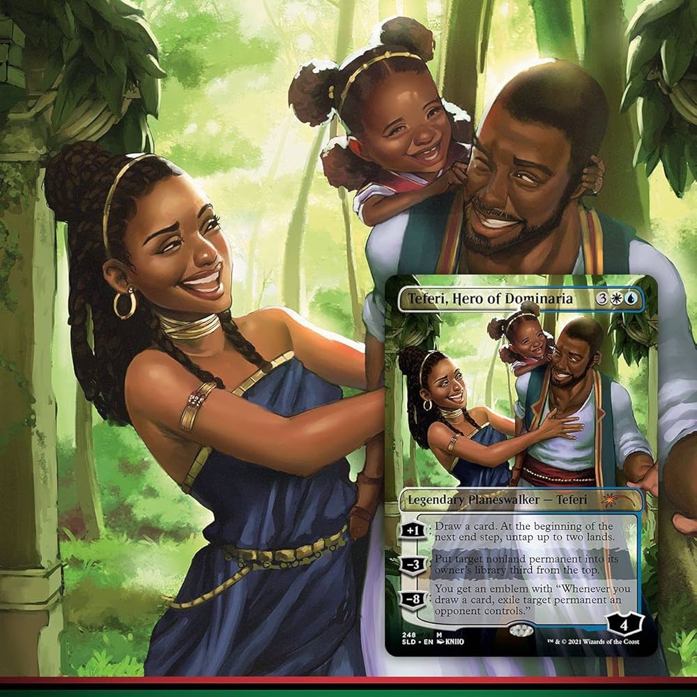 Magic TCG The Gathering Secret Lair: MTG Black is Magic